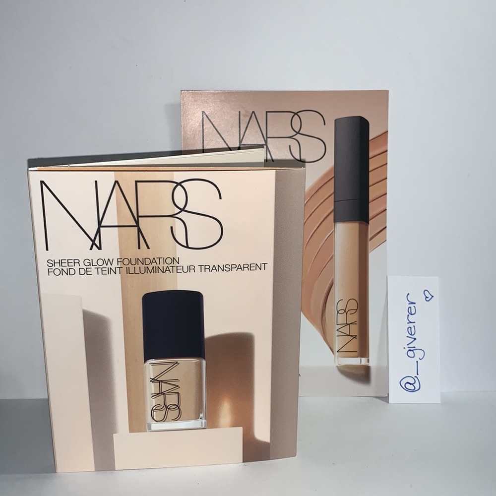 New Nars Sheer Glow & Radiant Creamy Concealer
